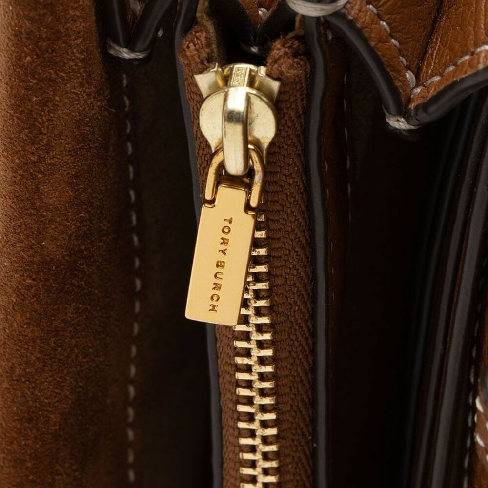 Tory Burch Leather Miller Flap Crossbody - Picture 15 of 15